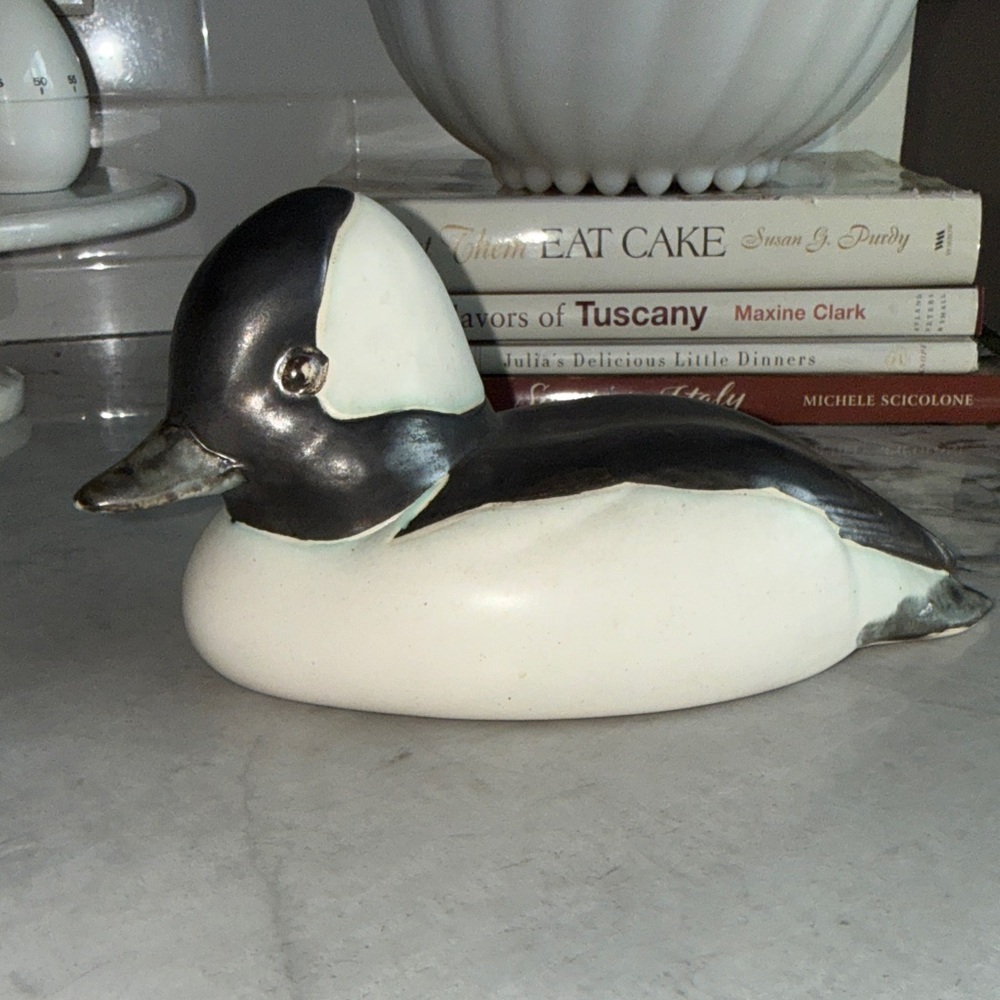 Vintage Andersen Design Ceramic Bufflehead Duck Studio Art